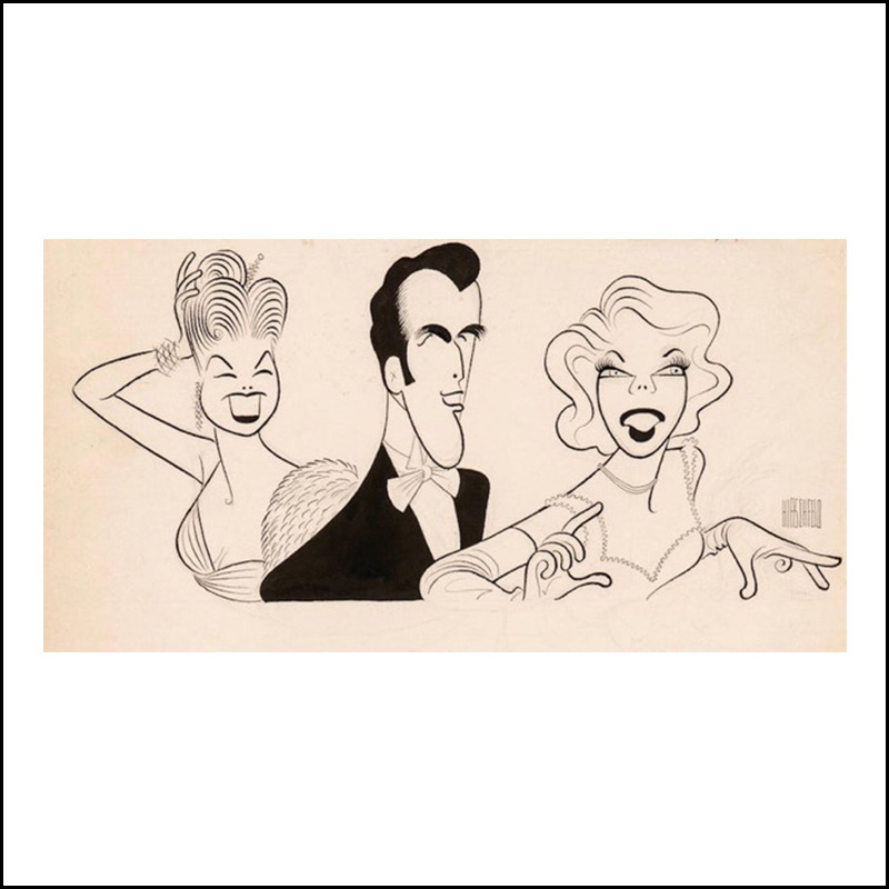 Al Hirschfeld Helicline Fine Art